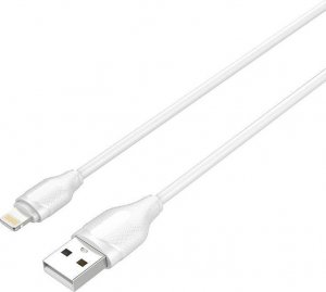 Kabel USB LDNIO USB-A - Lightning 1 m Biały (LS371 lightning) 1