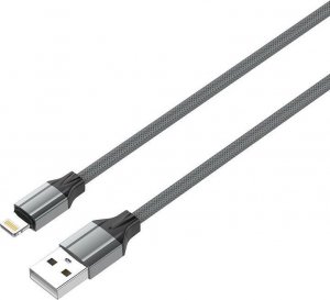 Kabel USB LDNIO USB-A - Lightning 2 m Szary (LS442 lightning) 1