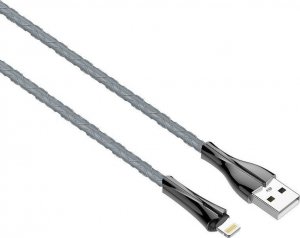 Kabel USB LDNIO USB-A - Lightning 1 m Szary (LS461 lightning) 1