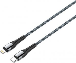Kabel USB LDNIO USB-C - Lightning 1 m Szary (LC111 Type-C to Ligh) 1