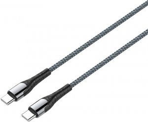 Kabel USB LDNIO USB-C - USB-C 1 m Czarny (LC101 Type-C to Type) 1