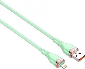 Kabel USB LDNIO USB-A - Lightning Zielony (LS822 Lightning) 1