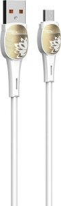 Kabel USB LDNIO USB-A - microUSB Biały (LS831 Micro) 1