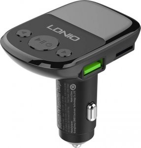 Transmiter FM LDNIO Transmiter FM LDNIO Bluetooth C706Q, 2USB, AUX + kabel MicroUSB 1