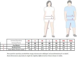 Viking Spodnie Globtroter r.XXXL szaro-czarne (9007869) 2