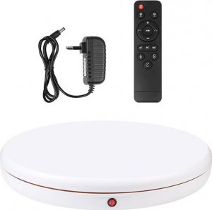 Puluz Obrotowa podstawka do zdjęć Puluz 45 cm (biała) 3
