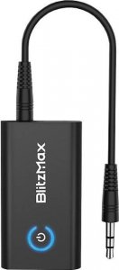 Transmiter FM Blitzwolf Transmiter / Odbiornik Bluetooth 5.2 BlitzMax BT05, aptX 2