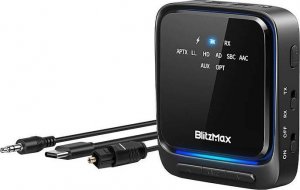 Transmiter FM Blitzwolf Transmiter / Odbiornik Bluetooth 5.2 BlitzMax BT06, aptX 1