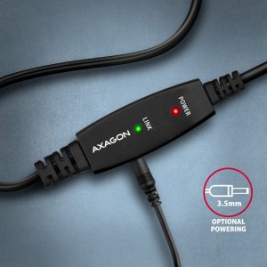 Kabel USB Axagon USB-A - USB-B 10 m Czarny (ADR-210B) 6