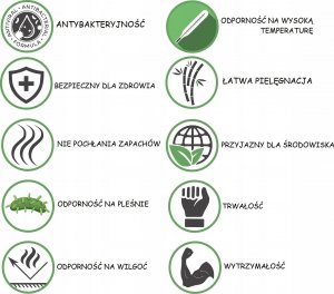Deska do krojenia Kesper bambusowa 8