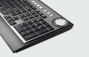 Klawiatura Modecom Przewodowa Czarno-srebrna US (KMC9002130) 4