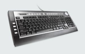 Klawiatura Modecom Przewodowa Czarno-srebrna US (KMC9002130) 5