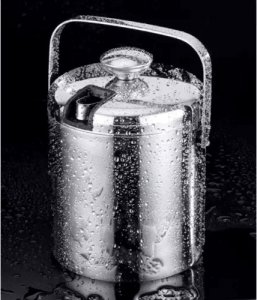 Ruhhy Wiaderko do lodu- szczypce + łyżeczka Ruhhy 21159 11