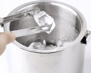 Ruhhy Wiaderko do lodu- szczypce + łyżeczka Ruhhy 21159 2