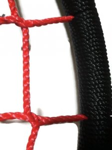 Huśtawka AllForBaby HUŚTAWKA BOCIANIE GNIAZDO CZARNO-CZERWONA 120CM, 200kg 3