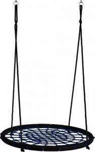 Huśtawka AllForBaby HUŚTAWKA BOCIANIE GNIAZDO CZARNO-ZIELONA120CM,200kg 11