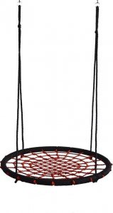 Huśtawka AllForBaby HUŚTAWKA BOCIANIE GNIAZDO CZARNO-ZIELONA120CM,200kg 12