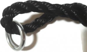 Huśtawka AllForBaby HUŚTAWKA BOCIANIE GNIAZDO CZARNO-ZIELONA120CM,200kg 6