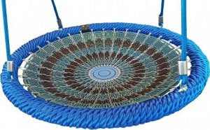 Huśtawka AllForBaby HUŚTAWKA BOCIANIE, ORLE GNIAZDO 120 CM EN1176 LAMELKOWE 2