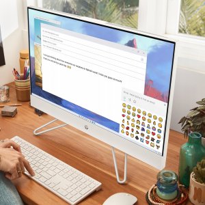 Komputer HP Komputer All in One 27-cb1001na 6L2X7EA AiO Ryzen 7 / 32GB / SSD 2TB / AMD Radeon / FullHD / Win11 Pro / Biały 8