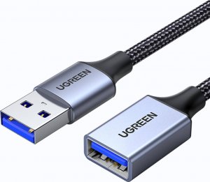 Kabel USB Ugreen USB-A - USB-A 1 m Czarny (10495) 1