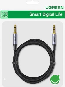 Kabel Ugreen Jack 3.5mm - Jack 3.5mm 1.5m czarny (20497) 2