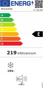 Zamrażarka Philco PF 186 ENF 3