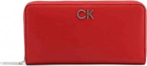 Calvin Klein Portfel marki Calvin Klein model K60K609699 kolor Czerwony. Akcesoria Damskie. Sezon: Jesień/Zima NoSize 1