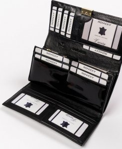 Rovicky Klasyczny portfel damski z dużą sekcją na karty  Rovicky NoSize 10