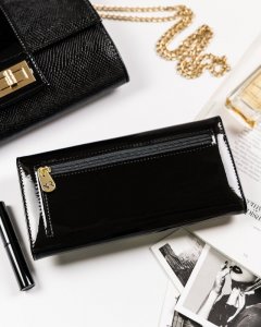 Rovicky Duży lakierowany portfel damski z systemem RFID Protect  Rovicky NoSize 4