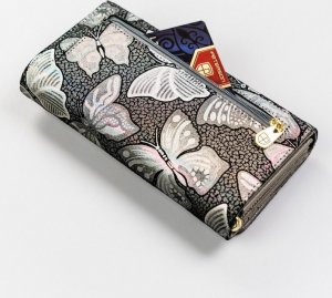 Peterson Duży, Skórzany Portfel Damski W Orientacji Poziomej 5