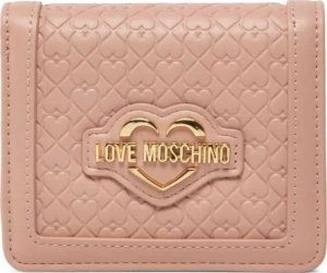 Love Moschino Portfel marki Love Moschino model JC5695PP0FKF0 kolor Różowy. Akcesoria Damskie. Sezon: Jesień/Zima NoSize 1