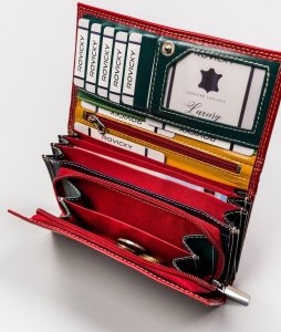 Rovicky Skórzany portfel damski z systemem RFID Protect  Rovicky NoSize 3