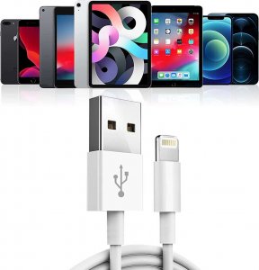 Kabel USB Alogy USB-A - Lightning 2 m Biały 5