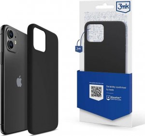 3MK Etui 3MK Silicone Case Apple iPhone 11 czarny/black 1