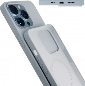 3MK Etui Hardy Silicone MagCase Sierra Blue do Apple iPhone 13 Pro 6