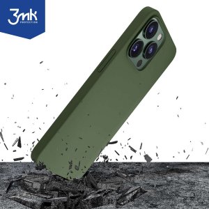 3MK Etui Hardy Silicone MagCase Alpine Green do Apple iPhone 13 Pro 5