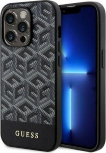 Guess Etui Guess GUHMP14LHGCFSEK Apple iPhone 14 Pro czarny/black hardcase GCube Stripes MagSafe 1
