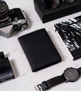 Always Wild Męski, skórzany portfel bez zapięcia zewnętrznego  Always Wild NoSize 2