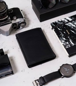 Always Wild Męski, skórzany portfel bez zapięcia zewnętrznego  Always Wild NoSize 3