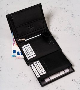 Always Wild Męski, skórzany portfel bez zapięcia zewnętrznego  Always Wild NoSize 7