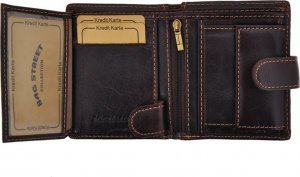 Wild Skórzany męski portfel Wild Things Only 5505-1S NoSize 6