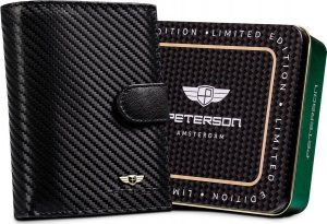 Peterson Skórzany męski portfel Peterson PTN 317Z-CA NoSize 1