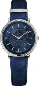 Zegarek Versace Zegarek marki Versace model VE8101619 kolor Niebieski. Akcesoria Damskie. Sezon: Cały rok NoSize 1
