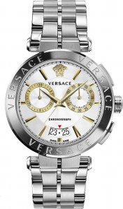 Zegarek Versace Zegarek marki Versace model VE1D00919 kolor Szary. Akcesoria Męskie. Sezon: Cały rok NoSize 1