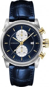 Zegarek Versace Zegarek marki Versace model VEV400 kolor Niebieski. Akcesoria Męskie. Sezon: Cały rok NoSize 1
