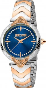 Zegarek Just Cavalli Zegarek marki Just Cavalli model JC1L238M kolor Szary. Akcesoria Damskie. Sezon: Cały rok NoSize 1