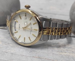 Zegarek Timex Zegarek Timex TW2V68500 Srebrny Damski Datownik 2