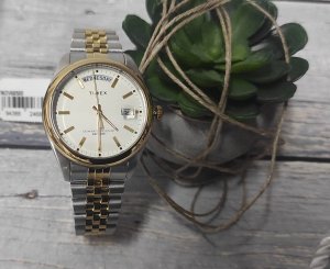 Zegarek Timex Zegarek Timex TW2V68500 Srebrny Damski Datownik 7