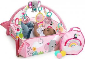 Bright Starts Plac zabaw Bright Starts Activity Gym Różowy 5 w 1 Tęcza 1